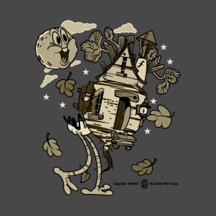 Retro 1930s Style Baba Yaga T-Shirt