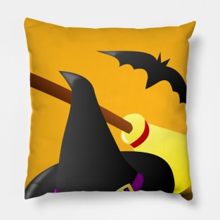 If The Hat Fits Witch Hat Pillow