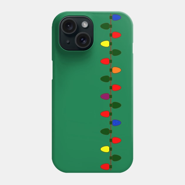 Christmas Lights Phone Case by quingemscreations