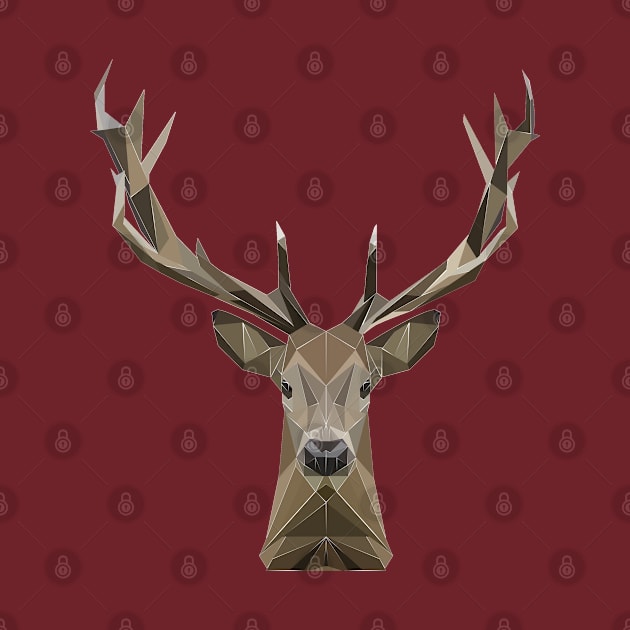 Deer Head by JTV