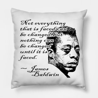 James Baldwin Pillow