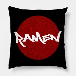 ramen food Pillow