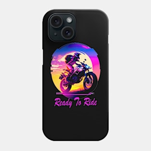 ride bike motor Phone Case