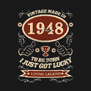 Vintage Made in 1948 T-Shirt