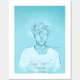 Always You Louis Tomlinson Digital Wall Art Pink Blue Green 