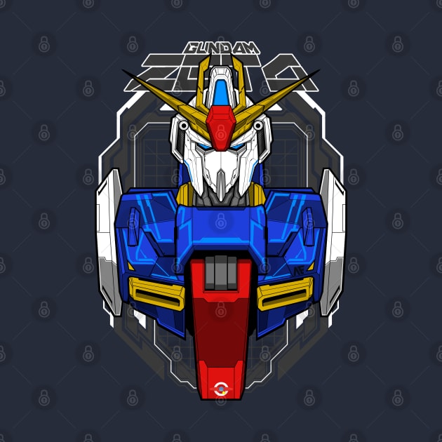 MSZ-06 Zeta Gundam by WahyudiArtwork