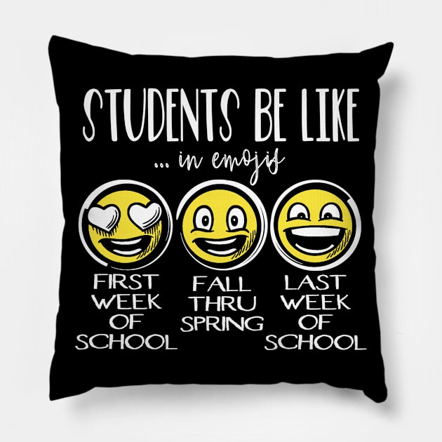 Students Be Like Pillow by Etopix