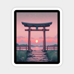 Torii Gate - Lofi Aesthetic Magnet