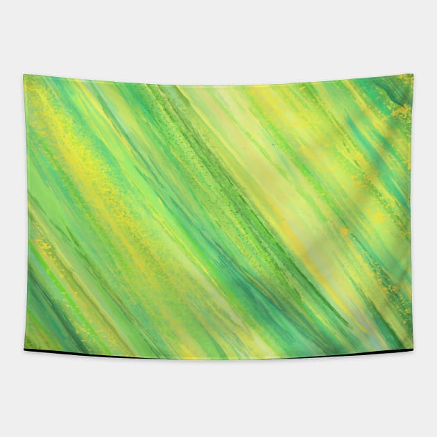 Beautiful Dual color Yellow and Green Abstract Design Tapestry by Eskitus Fashion