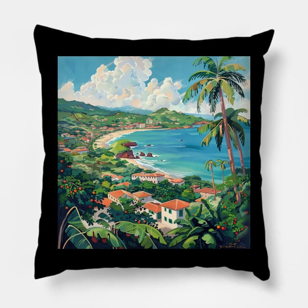 Grenada Pillow by ComicsFactory