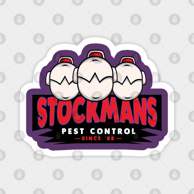 Stockmans Pest Control Magnet by DeepDiveThreads