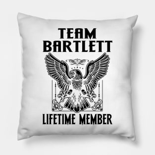 Bartlett Family name Pillow