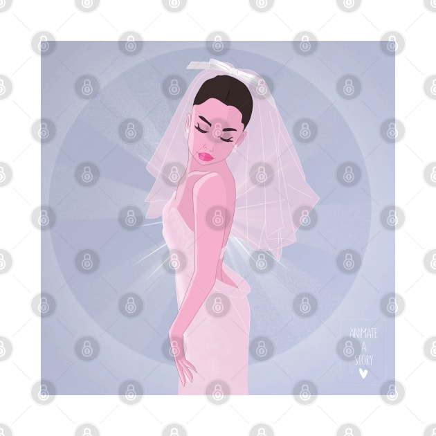 Bride - Fashion Illiustration Design by Le petit fennec