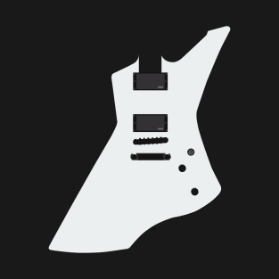 White Guitar T-Shirt