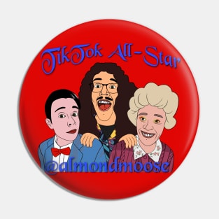 "Tiktok All-Star" blue Pin