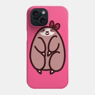 Cute Chubby Sloth Phone Case