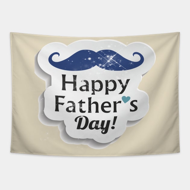 Fête des pères 2018 - Father's Day 2018 Tapestry by Essami