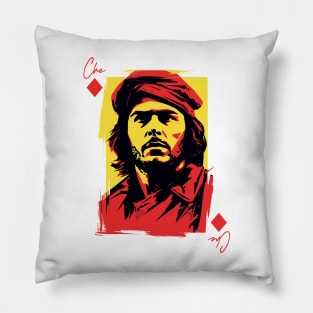 Che Guevara --- Original Playing Card Style Design Pillow
