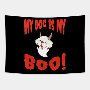 My Dog is My Boo Tapestry