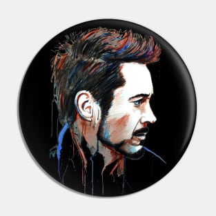 Robert Downey Jr. - There is no guide to life Pin