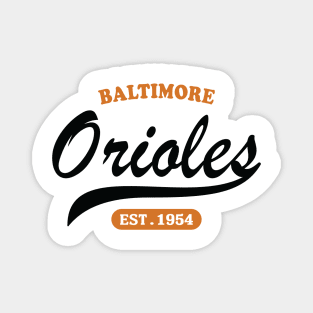 Baltimore Orioles Classic Style Magnet