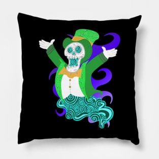 Gus the Ghostly Skeleton Pillow