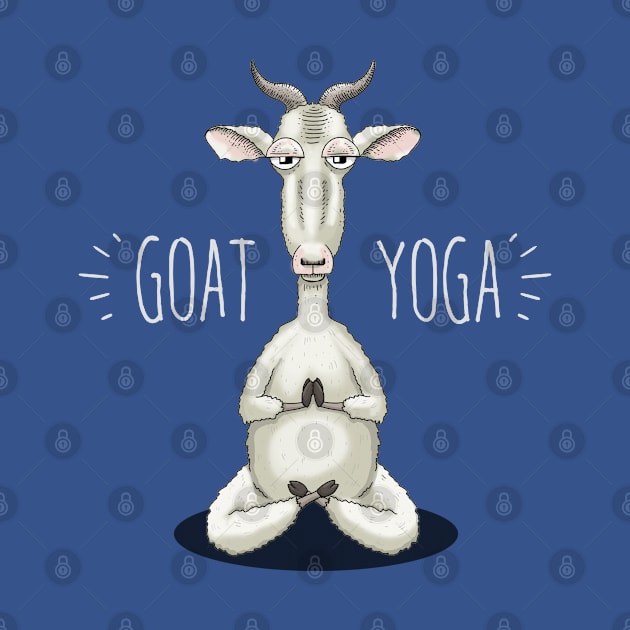 Goat Yoga by Jitterfly