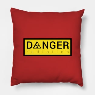 DANGER radiation Pillow