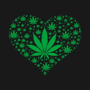 Weed Heart T-Shirt