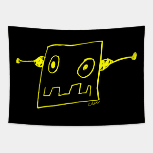 Robot by César Tapestry
