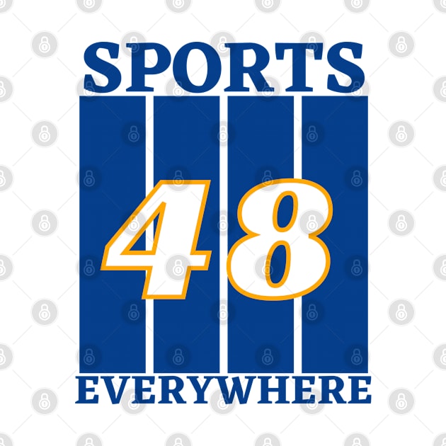 Sports Jersey Number 48 by Itsheartshop