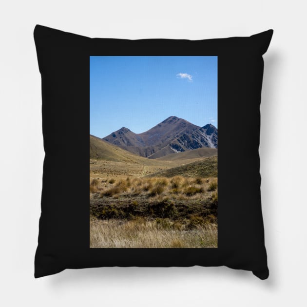 Lindis Pass, New Zealand. Pillow by sma1050