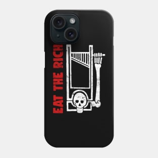 EAT THE RICH / Anti-Capitalist Meme Design Phone Case