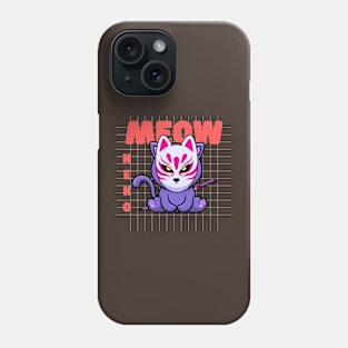 Neko Samurai Phone Case