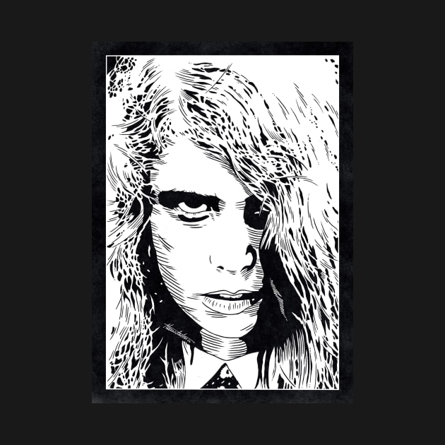 LIVING DEAD GIRL - Night of the Living Dead (Black and White) by Famous Weirdos