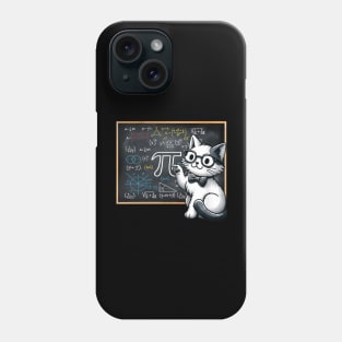 Happy Pi Day, Mathematics, Math Teacher, Cat Pi Phone Case