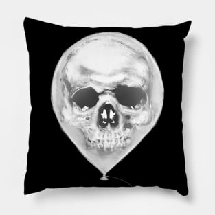 Ballon Skull Pillow