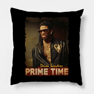 Deion Sanders - Prime Time Vintage Pillow