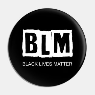 Black Lives Matter Design Pin