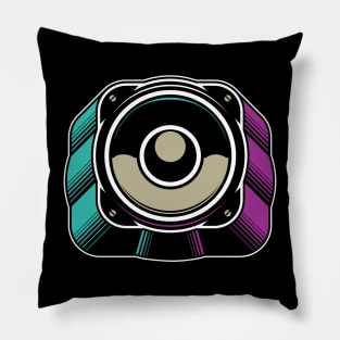 Speaker Icon v2 Pillow