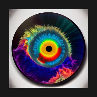 Psychedelic Vinyl T-Shirt