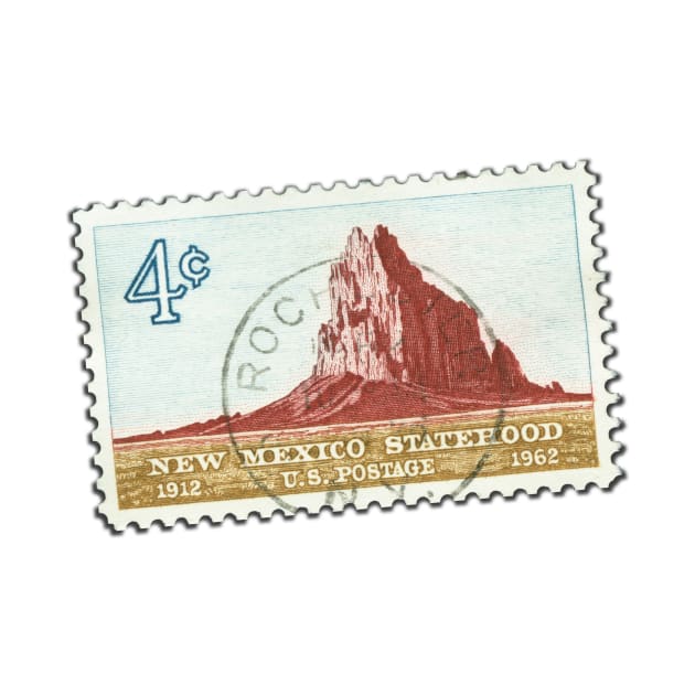 Vintage stamp 1962 New Mexico by designberg