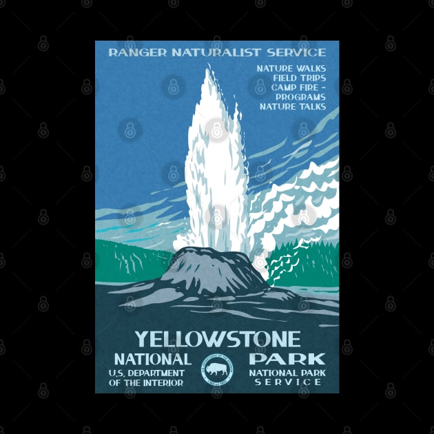 Yellowstone National Park WPA by JordanHolmes