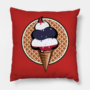 Flag of Thailand funny ice cream Pillow