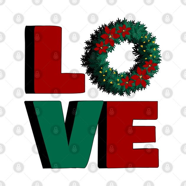 LOVE, christmas design by NinoRc