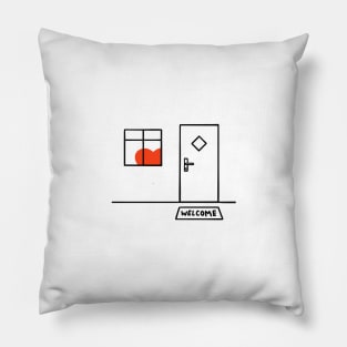 Looking for love Pillow