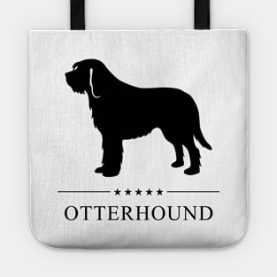 Otterhound Black Silhouette Tote