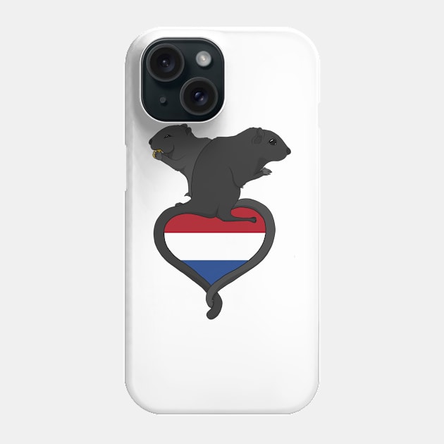 Gerbil Netherlands (dark) Phone Case by RampArt