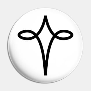 Silver Alchemy Symbol Pin