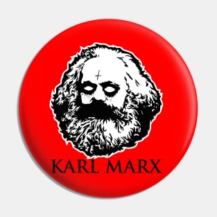 BLACK METAL MARX Pin